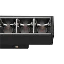 track spot IN-LINE 44 TRACK 48V DARKLIGHT REFLECTOR DALI controllable IP20, black dimmable