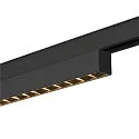SLV Skinne spot IN-LINE 44 TRACK 48V DARKLIGHT REFLECTOR DALI styrbar IP20, sort dæmpbar