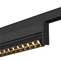 SLV Skinne spot IN-LINE 24 TRACK 48V DARKLIGHT REFLECTOR Move DALI IP20, sort dæmpbar