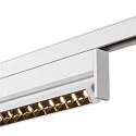 SLV track spot IN-LINE 46 TRACK 48V DARKLIGHT REFLECTOR Move DALI IP20, white dimmable