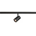 Skinne spot NUMINOS® XS TRACK 48V DALI styrbar IP20, sort dæmpbar