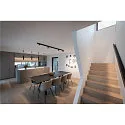 SLV Skinne spot NUMINOS® XS 48V DALI 2 40° svingbar, til VDU-arbejdsstation, DALI styrbar IP20, sort mat dæmpbar
