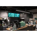 SLV Skinne spot NUMINOS® XS 48V DALI 2 40° svingbar, til VDU-arbejdsstation, DALI styrbar IP20, sort mat dæmpbar