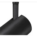 SLV Skinne spot NUMINOS® XS 48V DALI 2 55° svingbar, til VDU-arbejdsstation, DALI styrbar IP20, sort mat dæmpbar