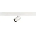 SLV Skinne spot NUMINOS® XS 48V DALI 2 40° svingbar, til VDU-arbejdsstation, DALI styrbar IP20, hvid mat dæmpbar