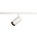 Skinne spot NUMINOS® S TRACK 48V DALI styrbar IP20, sort, hvid dæmpbar