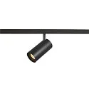 Skinne spot NUMINOS® S TRACK 48V DALI styrbar IP20, sort dæmpbar