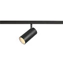 Skinne spot NUMINOS® S TRACK 48V DALI styrbar IP20, sort, hvid dæmpbar