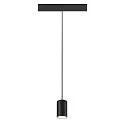 SLV Pendel NUMINOS® XS 48V DALI 2 40° til VDU-arbejdsstation, DALI styrbar IP20, sort mat dæmpbar