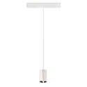 SLV pendant luminaire NUMINOS® XS 48V 55° for VDU workstation, DALI controllable IP20, white matt dimmable