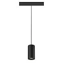 SLV Pendel NUMINOS® S 48V DALI 2 40° til VDU-arbejdsstation, DALI styrbar IP20, sort mat dæmpbar