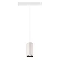 SLV Pendel NUMINOS® S 48V DALI 2 40° til VDU-arbejdsstation, DALI styrbar IP20, hvid mat dæmpbar