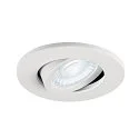 SLV Dæksel UNIVERSAL DOWNLIGHT MOVE rund, svingbar, hvid