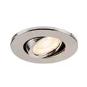 Dæksel UNIVERSAL DOWNLIGHT MOVE rund, svingbar, chrom