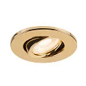SLV Dæksel UNIVERSAL DOWNLIGHT MOVE rund, svingbar, blank, guld