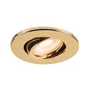 SLV Dæksel UNIVERSAL DOWNLIGHT MOVE rund, svingbar, blank, guld