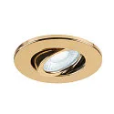 SLV Dæksel UNIVERSAL DOWNLIGHT MOVE rund, svingbar, blank, guld