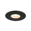 SLV Ring UNIVERSAL DOWNLIGHT rund, sort