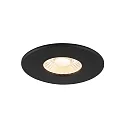 SLV Ring UNIVERSAL DOWNLIGHT rund, sort