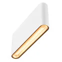 SLV Udendørs wall luminaire OVAL 18 WL IP65, hvid