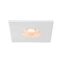 SLV Dæksel UNIVERSAL DOWNLIGHT IP65 firkantet, hvid