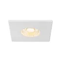 SLV Dæksel UNIVERSAL DOWNLIGHT IP65 firkantet, hvid