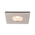 Dæksel UNIVERSAL DOWNLIGHT IP65 firkantet, sort