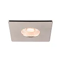 Dæksel UNIVERSAL DOWNLIGHT IP65 firkantet, sort