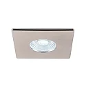 Dæksel UNIVERSAL DOWNLIGHT IP65 firkantet, sort