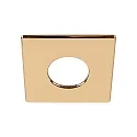 Dæksel UNIVERSAL DOWNLIGHT IP65 firkantet, blank, guld