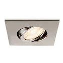 Dæksel UNIVERSAL DOWNLIGHT IP20 firkantet, svingbar, chrom