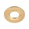 Dæksel UNIVERSAL DOWNLIGHT IP65 rund, svingbar, guld mat