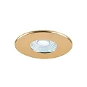 SLV Dæksel UNIVERSAL DOWNLIGHT IP20 rund, svingbar, guld mat
