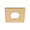 Dæksel UNIVERSAL DOWNLIGHT IP65 firkantet, guld mat