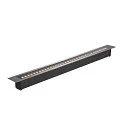 SLV Gulvindbygningslampe DASAR® 1200 stiv, DALI styrbar, passabel IP65 / IP67, rustfrit stål dæmpbar