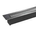 SLV Gulvindbygningslampe DASAR® 1200 stiv, DALI styrbar, passabel IP65 / IP67, rustfrit stål dæmpbar