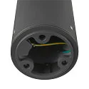 SLV Udendørs stativlampe I-RING rund, omskiftelig, med diffuser, kardanisk drejning IP65, antracit 