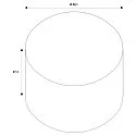 SLV Installationshus DASAR® L, sort