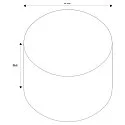 SLV Installationshus DASAR® XL, sort