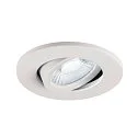 SLV Indbygnings loftlampe UNIVERSAL DOWNLIGHT MOVE PHASE svingbar, sæt med 2 IP20, hvid dæmpbar