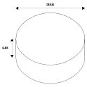 SLV Indbygnings loftlampe UNIVERSAL DOWNLIGHT MOVE PHASE svingbar, sæt med 2 IP20, hvid dæmpbar