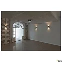 SLV Væg- og Loftlampe MEDO® PRO 30 rund IP50, sort dæmpbar