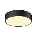 Væg- og Loftlampe MEDO® PRO 30 rund IP50, sort dæmpbar