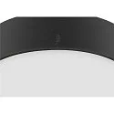 SLV Væg- og Loftlampe MEDO® PRO 30 rund IP50, sort dæmpbar