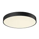 SLV Væg- og Loftlampe MEDO® PRO 60 rund, DALI styrbar IP50, sort dæmpbar