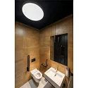 SLV Væg- og Loftlampe MEDO® PRO 60 rund, DALI styrbar IP50, sort dæmpbar