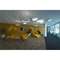 SLV Væg- og Loftlampe MEDO® PRO 60 rund, DALI styrbar IP50, hvid dæmpbar