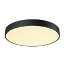 Væg- og Loftlampe MEDO® PRO 60 rund, CCT Switch, direkte / indirekte, UGR < 19 IP50, sort dæmpbar