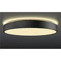 SLV Væg- og Loftlampe MEDO® PRO 60 rund IP50, sort dæmpbar