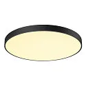 Loftlampe MEDO® PRO 90 rund, DALI styrbar, CCT Switch, UGR < 19 IP50, sort dæmpbar